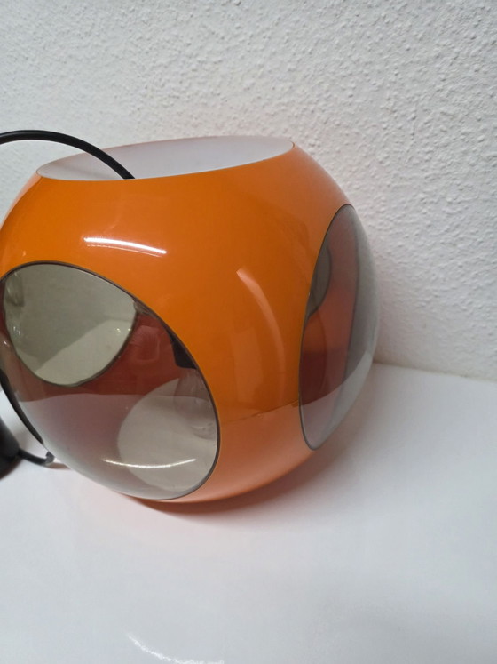 Lampada a sospensione 'Bug Eye' Space Age arancione massiccia vintage anni '70 – Lampade a sospensione, Altro (photo 3 of 11)