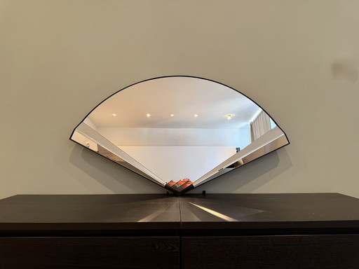 Deknudt Mirrors Fan Mirror Black
