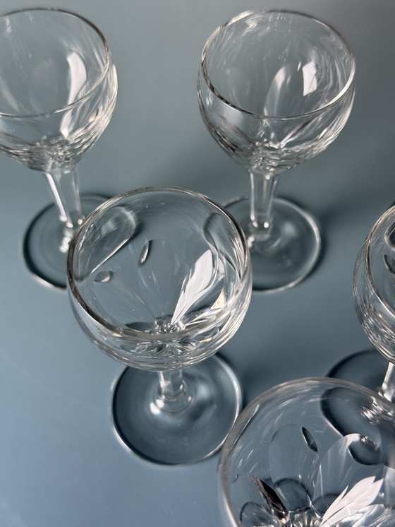 Image 1 of Val Saint Lambert - Service de boisson 6 - Cristal - Gondole