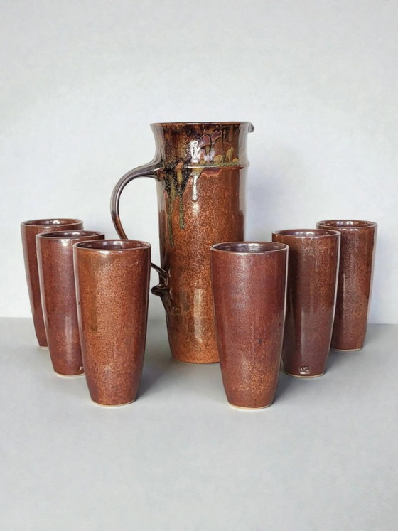 Service à eau Jean Cacheleux, Grès, Puisaye – Verres et carafes, Porcelain (photo 15 of 15)