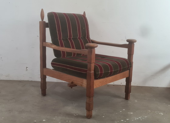 Image 1 of 2x Brutalist throne chairs