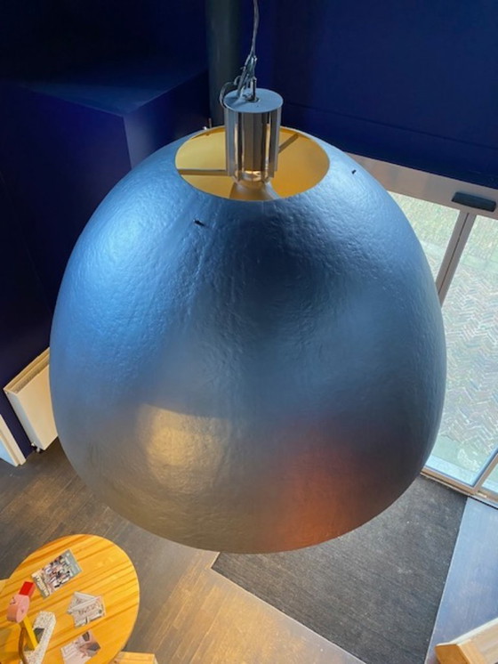 Image 1 of Ingo Maurer XXL Kuppel-Pendelleuchte 1999 Design Ingo Maurer