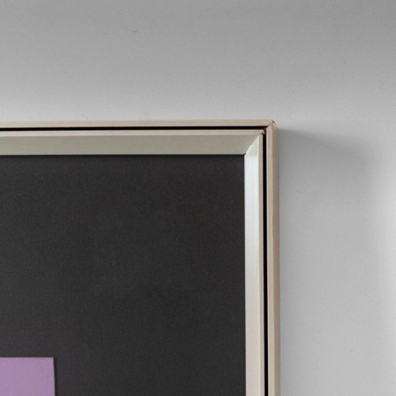 Image 1 of 1x 1980s Italian Modern Art Collage Poster by Angela Trapani