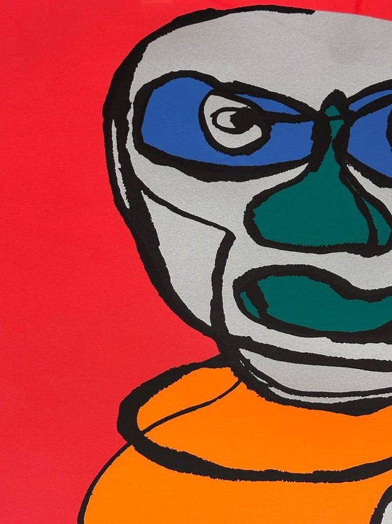 Karel Appel screen print 1978 – Lithographs & prints, Paper (photo 6 of 10)