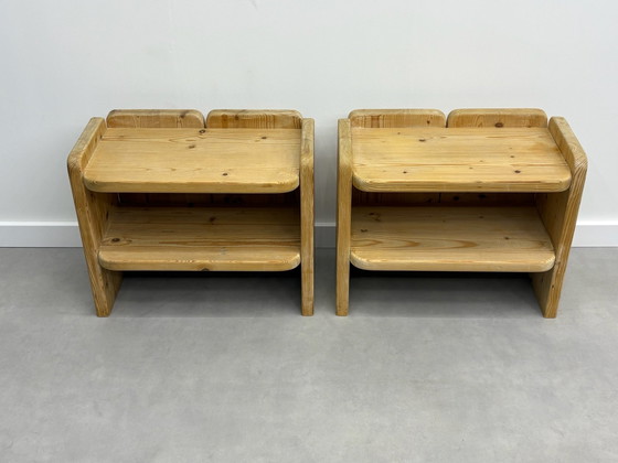 Vintage Brutalist Cabinets – Nightstands, Wood (photo 2 of 12)