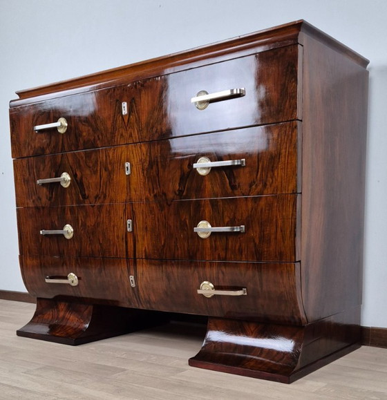 Image 1 of Cómoda Art Déco futurista emiliana