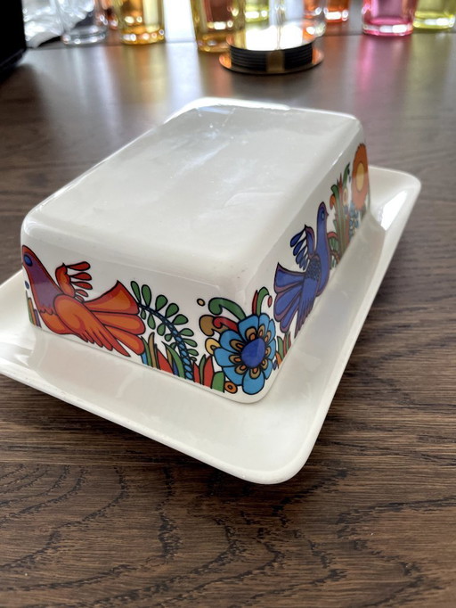 Villeroy & Boch Acapulco butter dish 70s