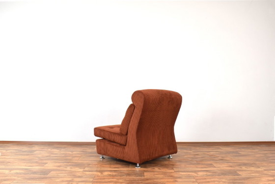 Mid-Century Italian Lounge Chairs, 1970s, Set of 2 – Loveseats, Textile (photo 11 of 17)