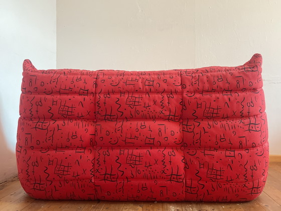 Image 1 of 1993 Ligne Roset Togo 2-Seater & Corner Set – 20th Anniversary