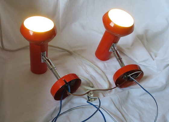 Image 1 of 2 lampade arancioni OMI