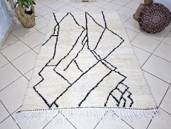 Handgeknüpfter Beni Ouraïne Berberteppich 150/350 cm – Teppiche & Läufer, Wool (photo 2 of 8)