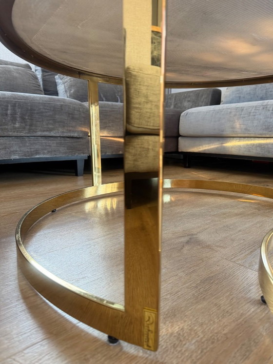 Image 1 of Tavolino da caffè Richmond Gold Brown Conrad