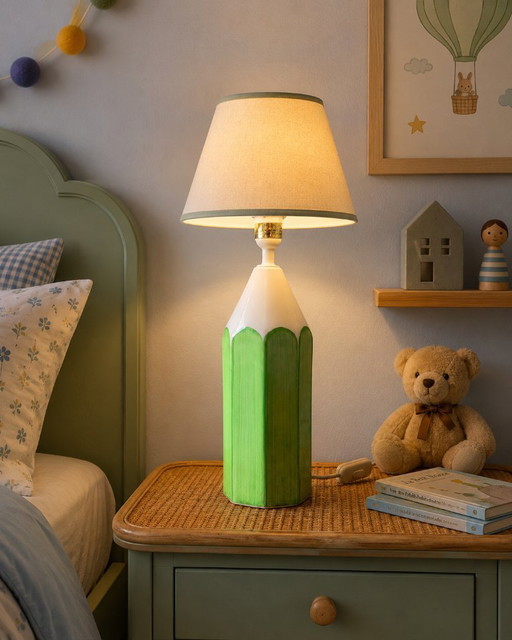 Keramische potloodlamp, 1980