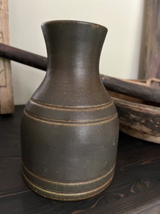 Image 1 of Vintage Earthenware Vase