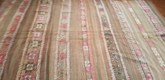 Image 1 of Hand-knotted Berber wool rug 251x156cm