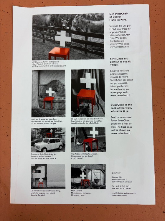 Image 1 of The Swiss Chair by Reto Kaufmann for Dietiker