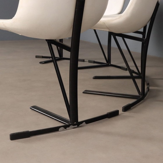Image 1 of Saporiti-stoelen uit de jaren 60