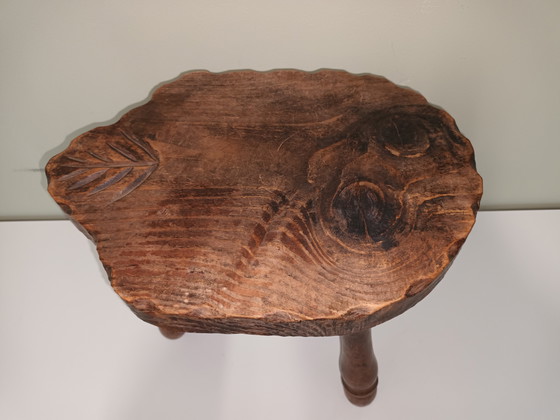 Image 1 of Spanish wooden stool