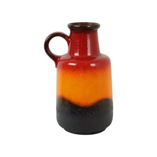 West Germany Fat Lava Vase