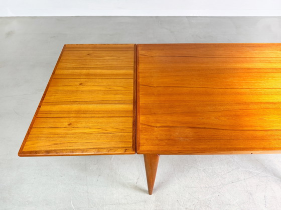 Image 1 of Mesa de comedor original de Niels O. Moller Midcentury JL Møllers Møbelfabrik teca extensible