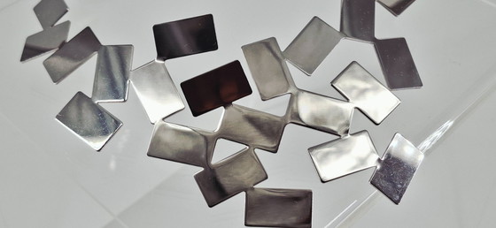 Image 1 of Collier Alessi Fiato Mario Trimarchi, acier inoxydable