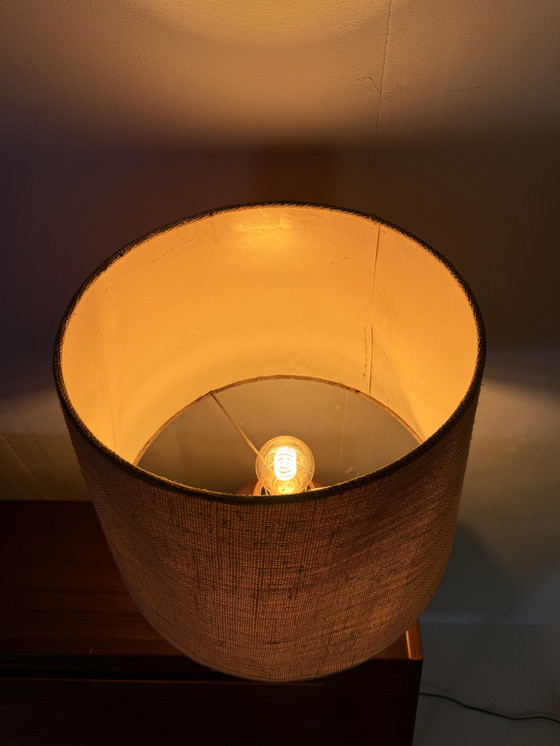 Image 1 of Lampe de table vintage en teck, Bestform '70