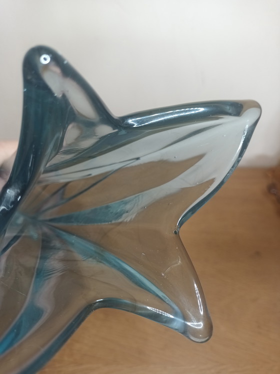 Image 1 of 2 Art Deco pressed glass vases