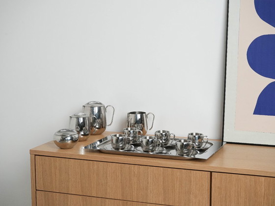 Image 1 of Servizio da caffè e tè, design italiano, anni '80, prodotto in Italia