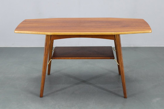 Image 1 of 1960s Danish Teak and Oak Coffee Table