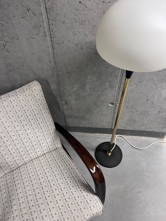 Image 1 of Pair of Halabala H269 Armchairs – Jindřich Halabala Art Deco Czech Lounge Chair