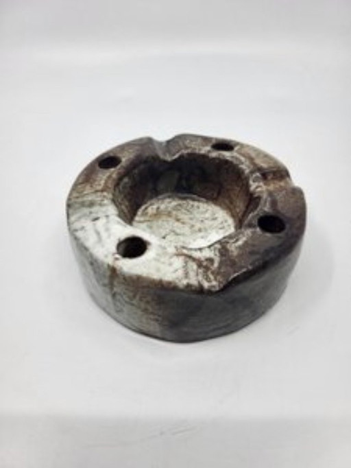 Alsatian stoneware ceramic pottery, glazed, France, 1950