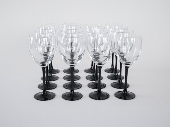 Image 1 of Weingläser-Set, dänisches Design, 1970er Jahre, hergestellt in Dänemark