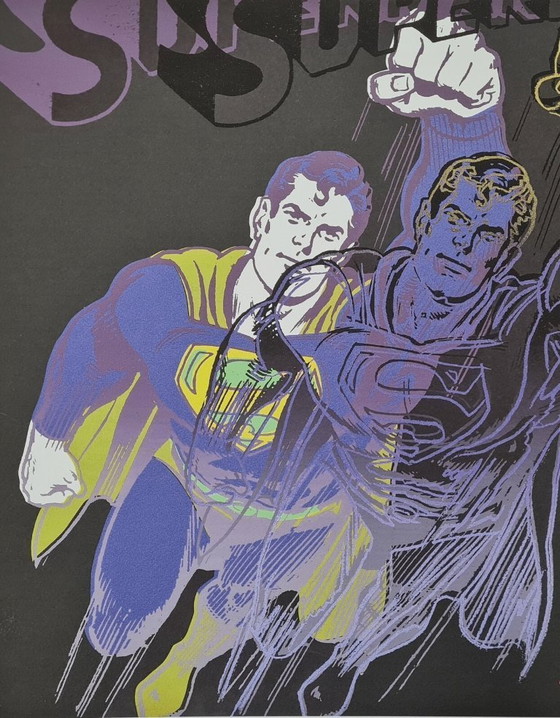 Image 1 of After Andy Warhol, Superman, 1980s, Lithograph