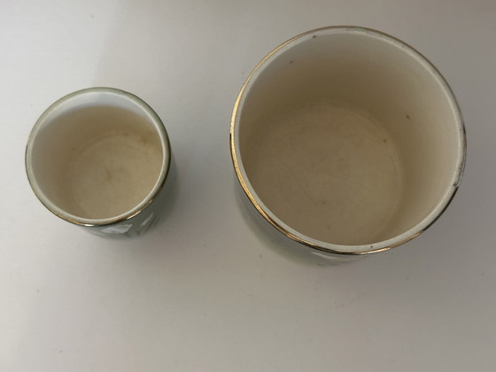 Image 1 of Nécessaire dit de Fumeur- Manufacture De Bruyn Faiencerie Fives Lille vers 1920