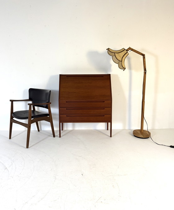 Image 1 of Lampadaire vintage en forme de trompette, Zicoli Limbach '70