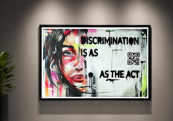 YOUTHONE - The Missing Word - Tableau d'artiste – Peintures et dessins, Toile (photo 2 of 19)