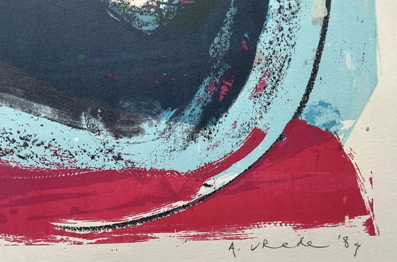 Anton Vrede - “Sol-Ya-Koo”, serigrafia (incorniciata) – Arte, Carta, Legno (photo 11 of 14)