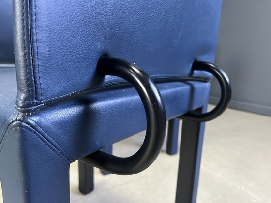 Image 1 of Set di 6 sedie da pranzo Arcadia di Paolo Piva, anni '80