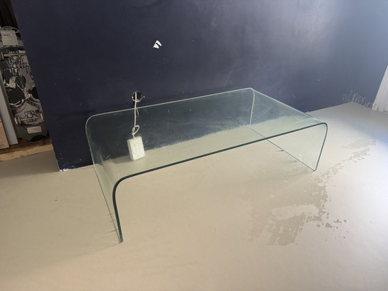Image 1 of FIAM Ponte glazen salontafel – Angelo Cortesi design (vintage)