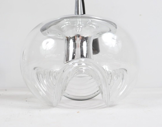 Image 1 of Set de 2 plafonniers de Peil et Putzler, modèle : 'Futura', Allemagne, années 1970