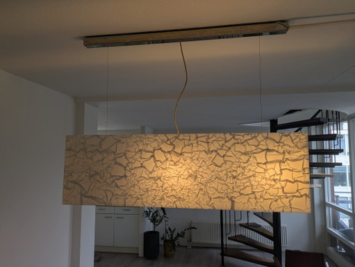 Italian designer lamp FontanaArte Elvis pendant lamp – Fontana Arte, hanglampen, Glass