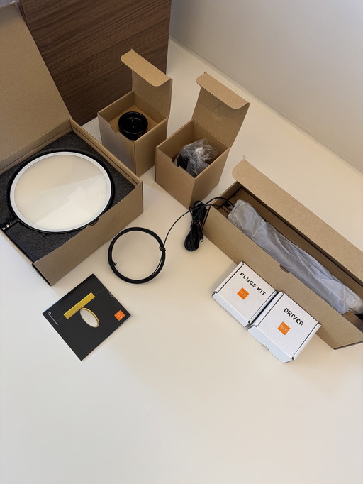 Flos OK Hanglamp LED Ø20 Zwart