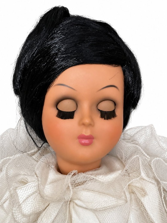 Bambola anni '50, AVA Amelia Alberani Vecchiotti, Oggetti decorativi, Tessile, Nero, Vintage (foto 6 di 9)