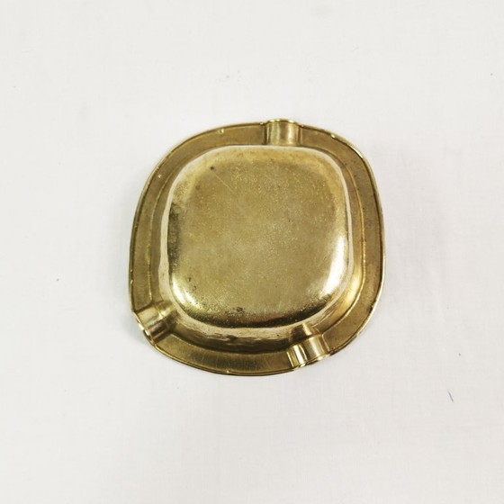 Image 1 of Cenicero de latón estilo Art Déco, Alemania, década de 1960.