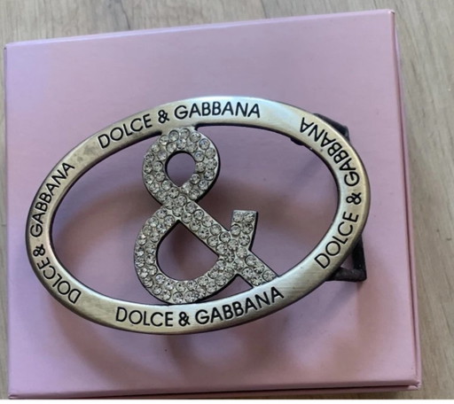Hebilla de cinturón Dolce & Gabbana vintage de los años 80/90: Magnífica y rara hebilla de cinturón. – cadeaus (photo 2 of 6)