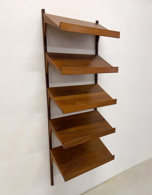 Teak Magazine Shelves by Poul Cadovius for Cado