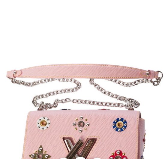 Image 1 of Borsa LOUIS VUITTON Twist in pelle rosa - 103189