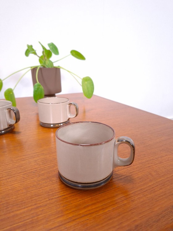 Image 1 of Juego de tazas de café de porcelana danesa Copenhagen B&G Stoneware