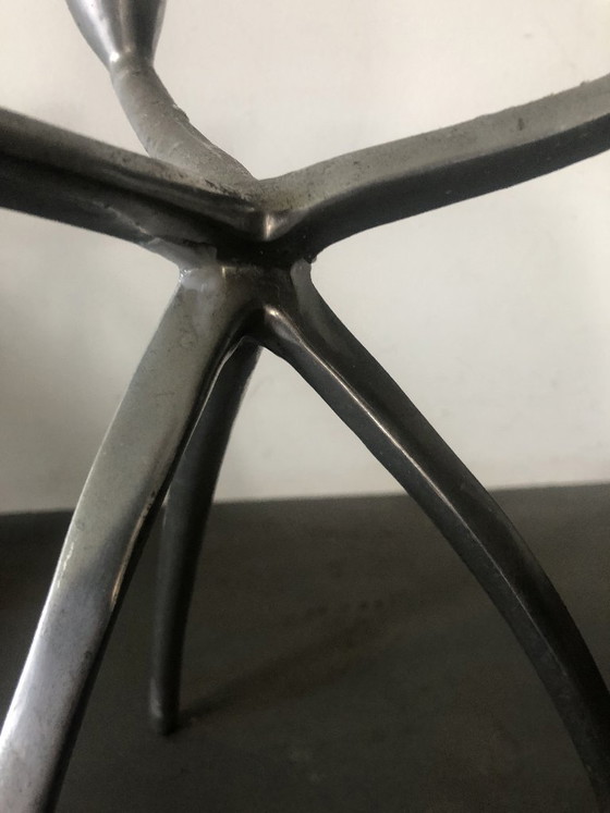 Image 1 of 2 candelieri vintage dell'era spaziale di De Bijenkorf