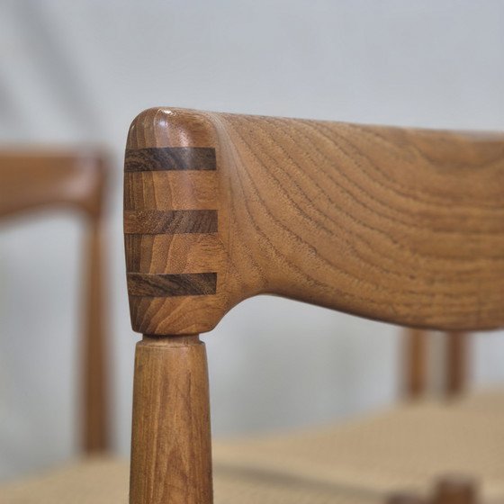 Image 1 of H.W. Klein, sedie danesi vintage Bramin, nuove in corda di carta